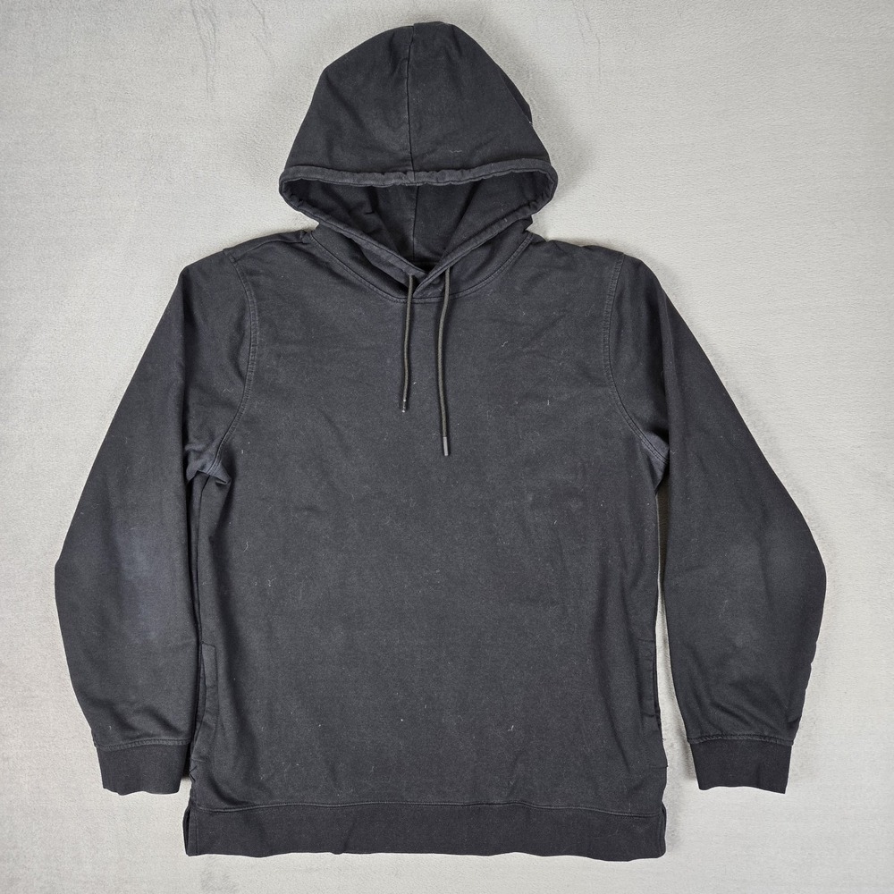 Cuts Clothing Hoodie Mens 2XL Split Hem‎ Hyperloop Black Sweatshirt Stretch